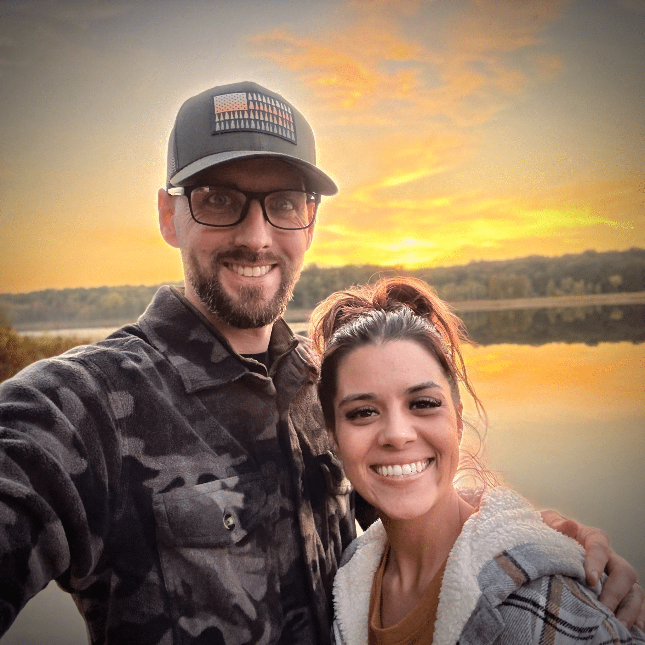Chad and Britani, owners of UGQ Outdoor